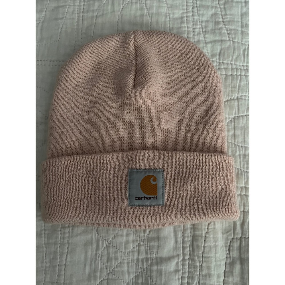 Carhartt A18 Acrylic Watch Hat Beanie Dusty Rose Pink One Size Fits All
